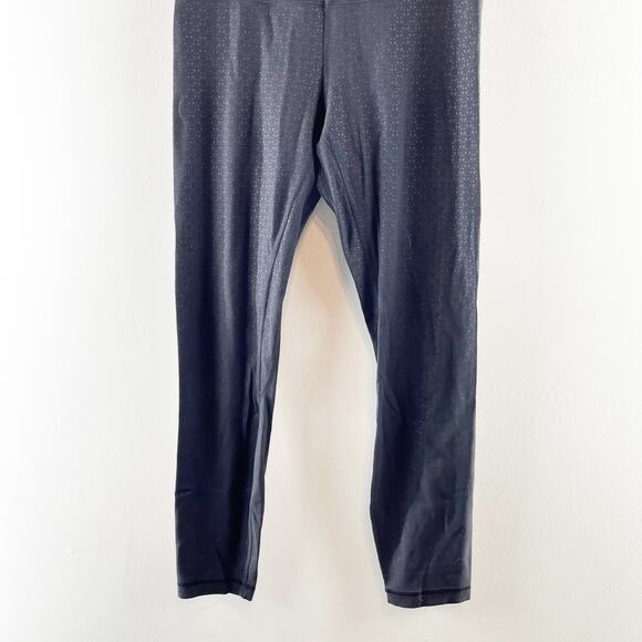 Lululemon Athletica Align Leggings Pants 25" Lattice Work Emboss Black 6 - Picture 7 of 11
